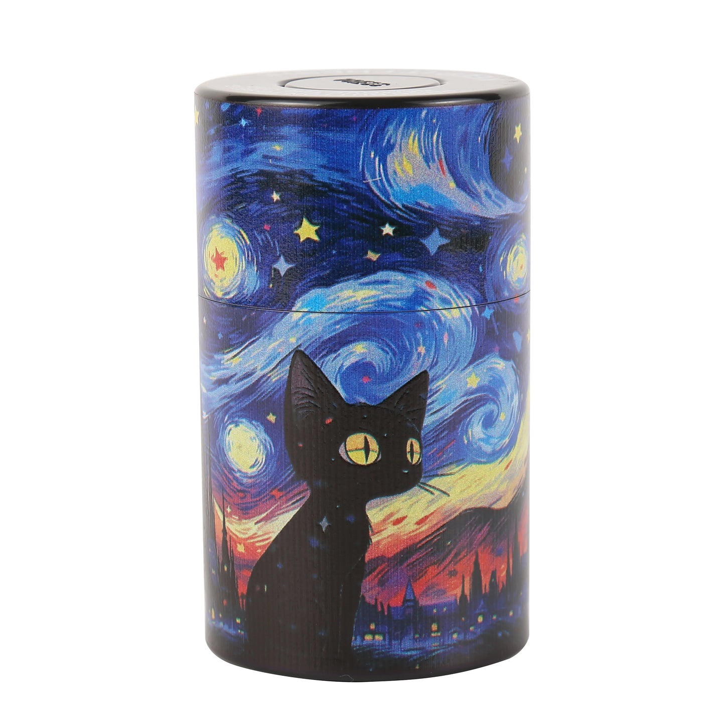 Cartoon Printing Plastic Air Tight Can Vacuum Sealed Tobacco Jar