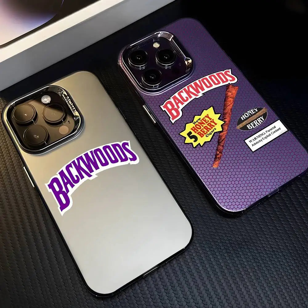 Backwoods Logo Matte Laser Phone Case