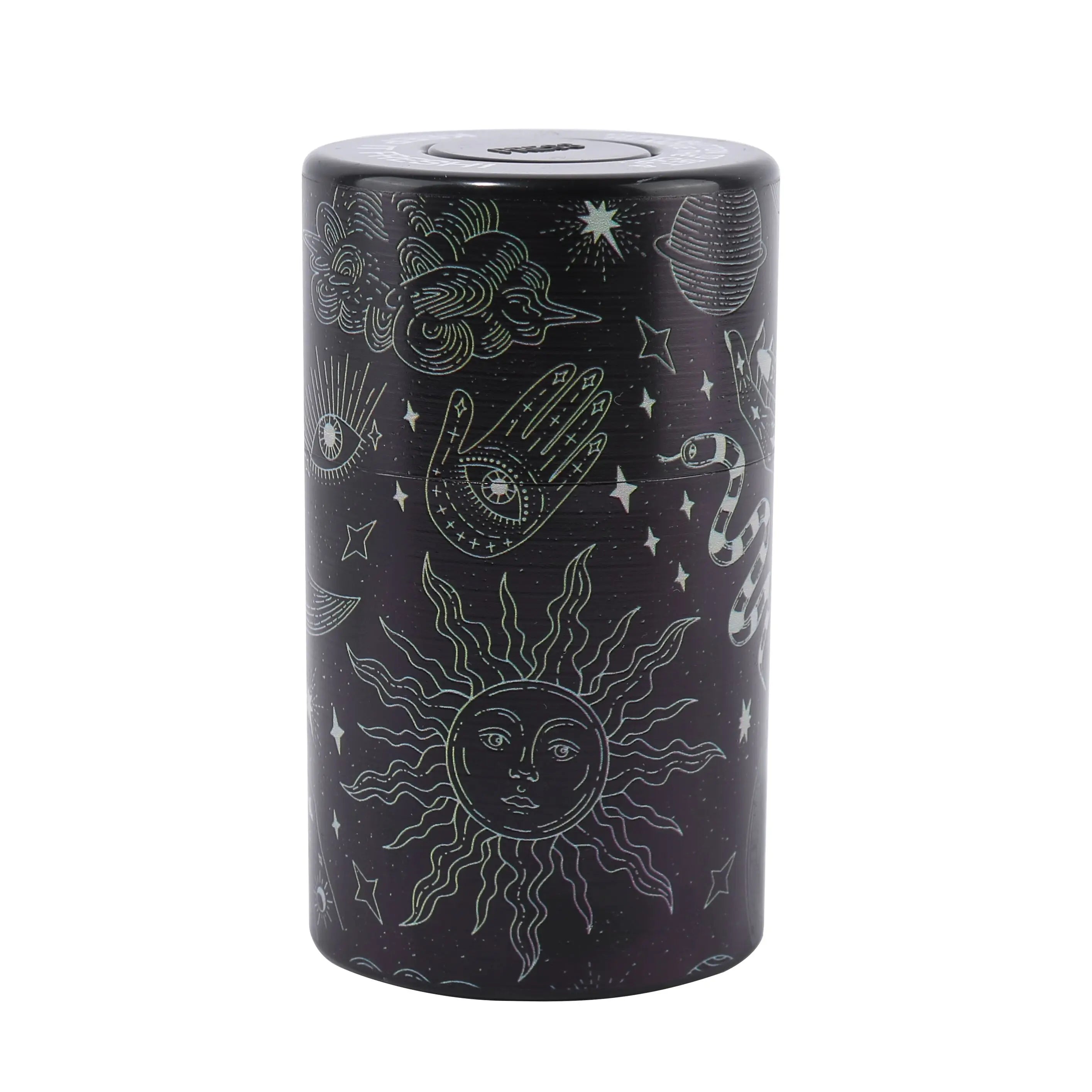 Cartoon Printing Plastic Air Tight Can Vacuum Sealed Tobacco Jar