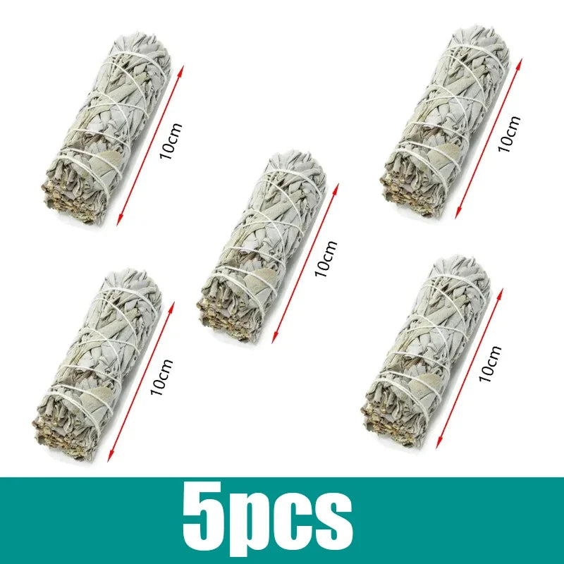 White Sage Bundles - Sage Smudge Stick for Home Cleansing Incense Healing Meditation and California Smudge Sticks Rituals