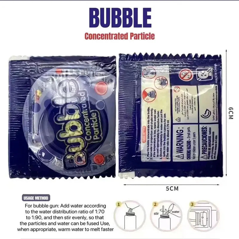 Summer Outdoor 2024 Space Electric Automatic Bubble Machine Bubble Gun Summer Beach Bathing Outdoor Games Children Fantasy Toy