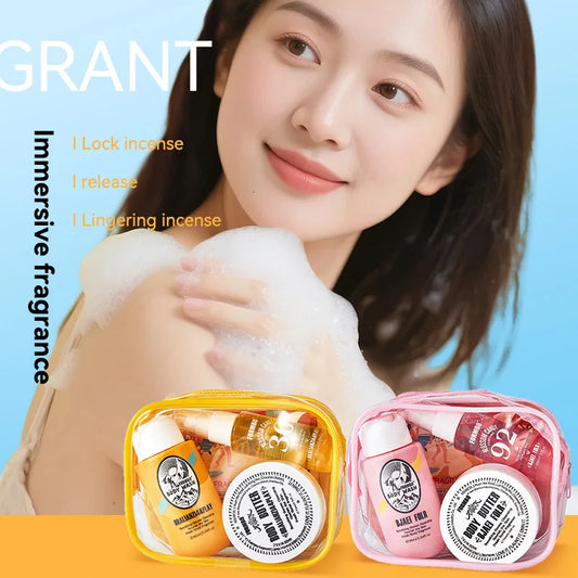 Formbo 3-in-1 Fragrance Lotion Set! Plant-Derived Fragrance That's Not Overpowering, Shea Butter Body Lotion That Won'T Cause Skin Irritation, 8-Hour Fragrance That Creates a'False Body Scent' for You, One Bottle That Provide