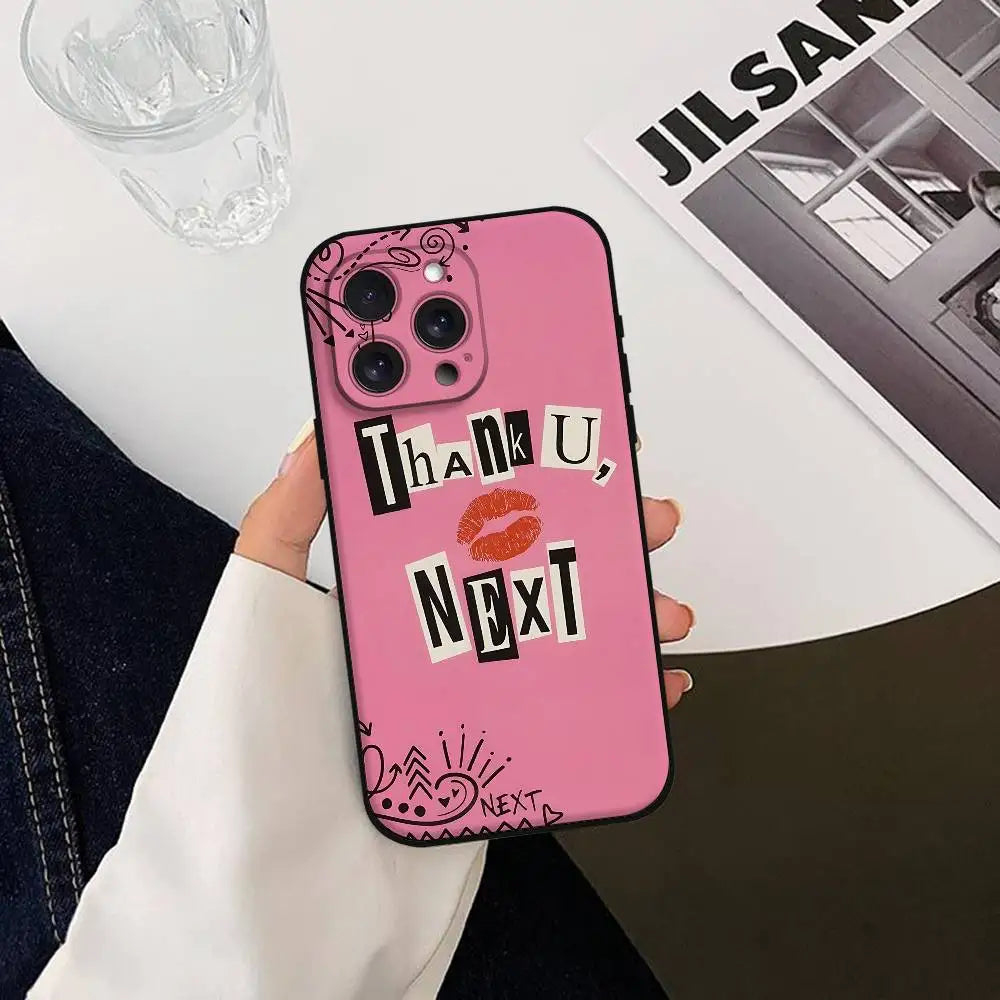 M-Mean G-Girls Burn Book Phone Case Soft TPU Skin-Friendly For IPhone 17/16/15/14/13/12/11 Series: PRO, MAX, PLUS ,Mini