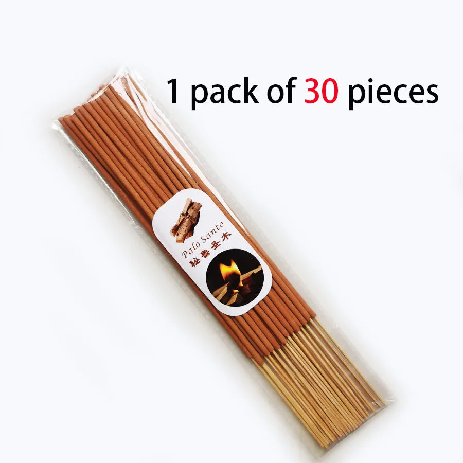 Premium Palo Santo Incense Sticks (30–80 Pack)