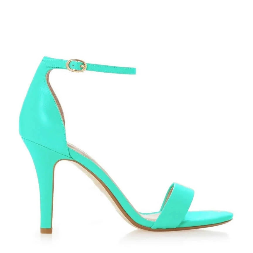 Open Toe Ankle Strap High Heel Sandals