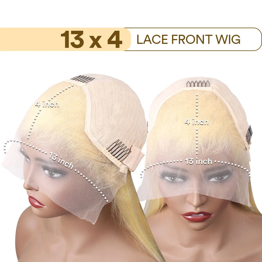 30 inch Straight 613 Lace Front Wigs 13x6 Hd Lace Wig Human Hair 13x4 Hd Lace Front Wig 613 Blonde Straight Human Hair Wigs