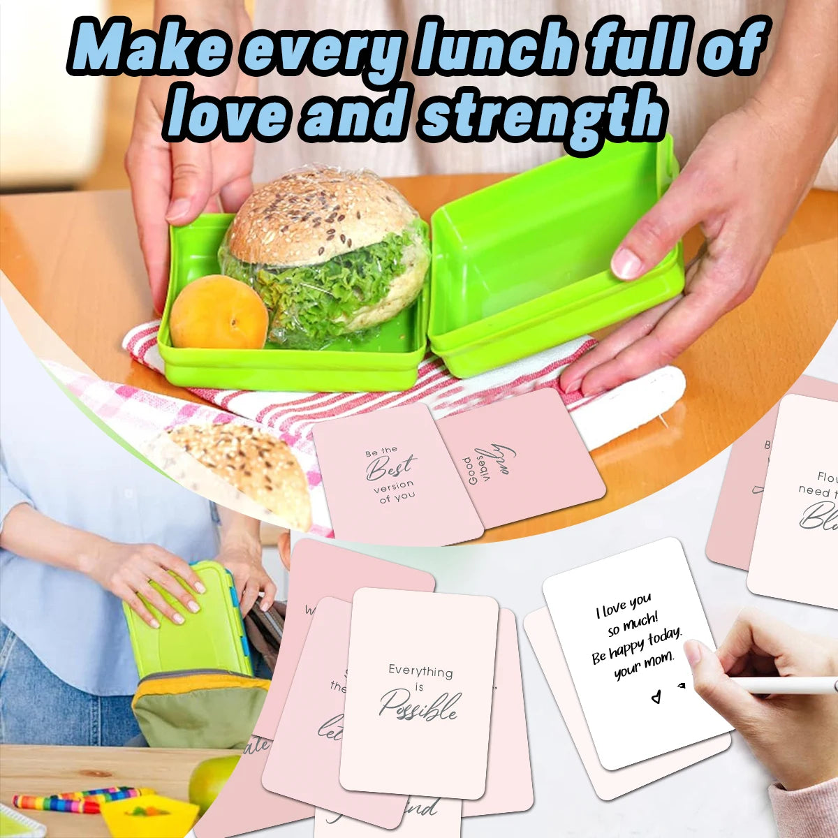30Pcs Motivational Inspirational Quote Cards For Birthday Gift Office Supplies Printing Products Business Flowers Accessories