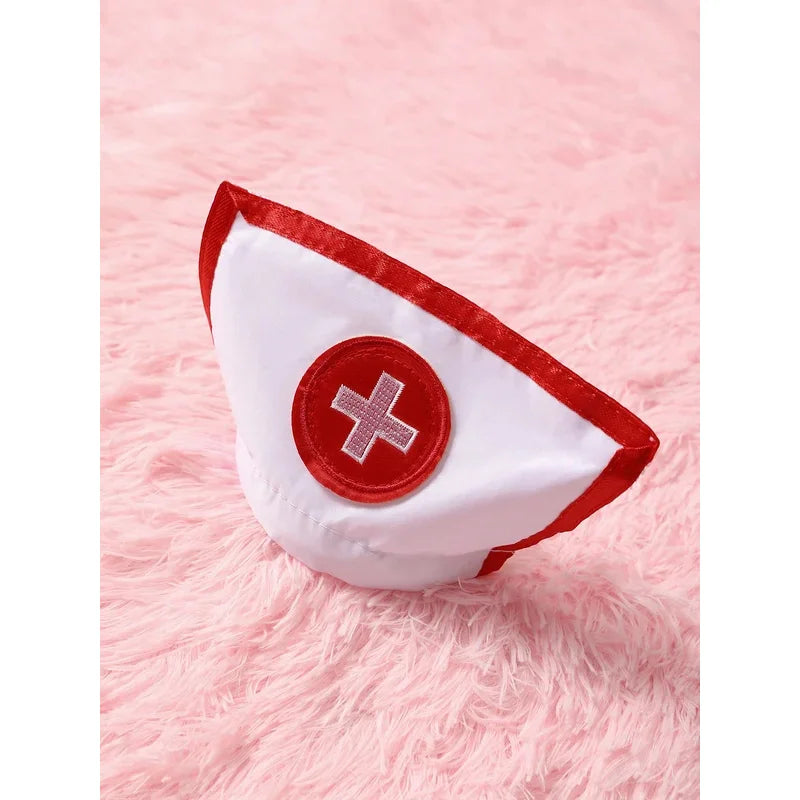Lace Fantasy Nurse Costume Set