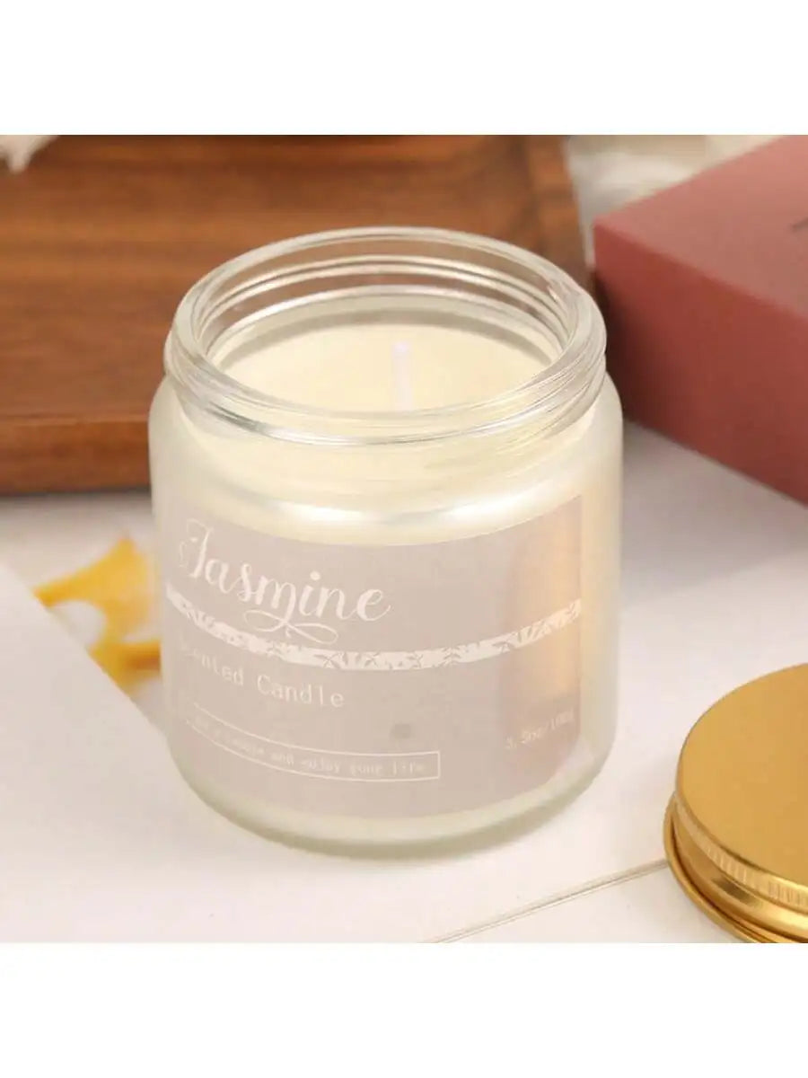 1PC Scented Candles Canned Candles,Long-Lasting Fragrance, With Essential Oil Fragrance,Suitable For Bedroom Bathroom