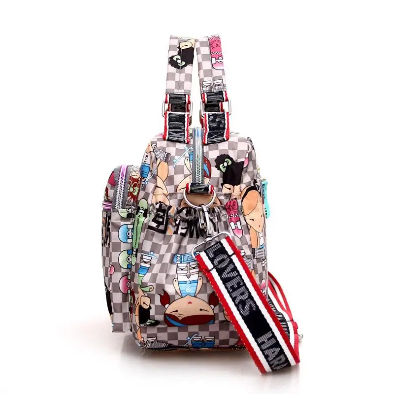 New Harajuku Doll Casual Women's Bag Cute Fashion Girls Crossbody Bag Handbag Shoulder Bag good-looking Mummy Handbags