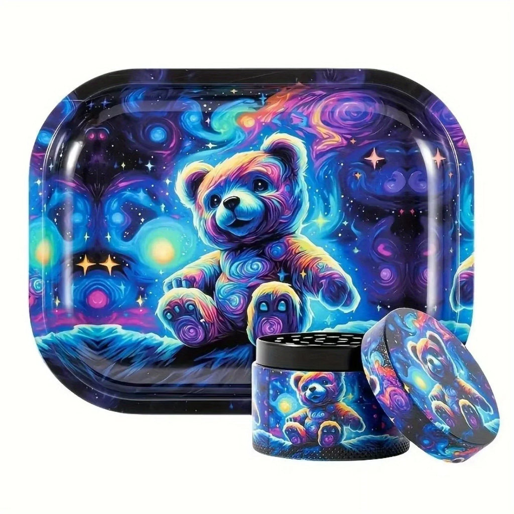 1/2 Pieces Pink Burn Book Grinder and Rolling Tray