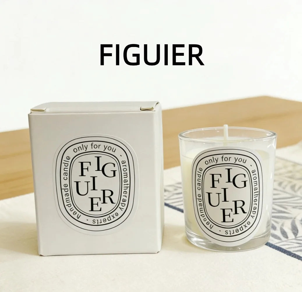 New Fragrance Scented Candle Romantic Gift Transparent Jar Aromatic Candles Light for Wedding Guest