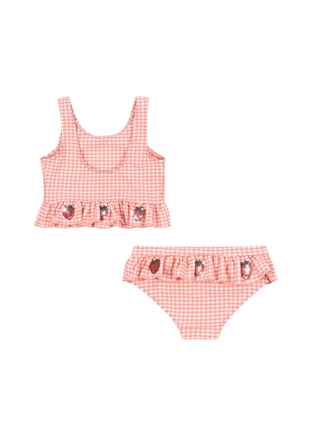 Clothing Kids Mother & Swimsuit 2026 Summer Swimwear Girls Lace Beach Wear Print Ruffle Princess Children Bikinis Sets Monokini