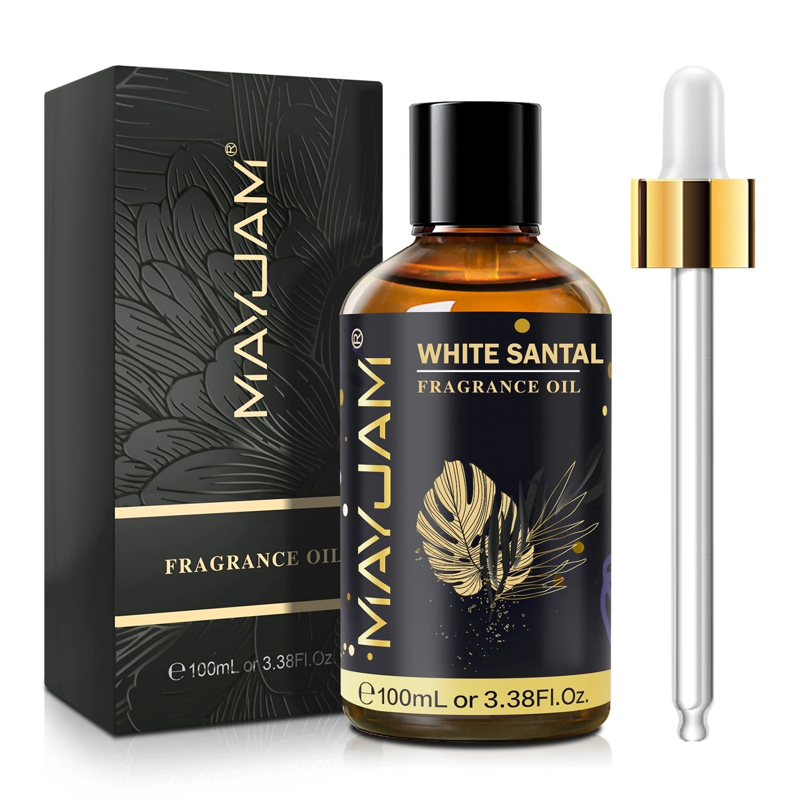 MAYJAM Fragrance Essential Oil 100ml Coconut & Hibiscus White Musk Sweet Tobacco Santal Sanctuary Hotel Fruit Carnival Blend Oil