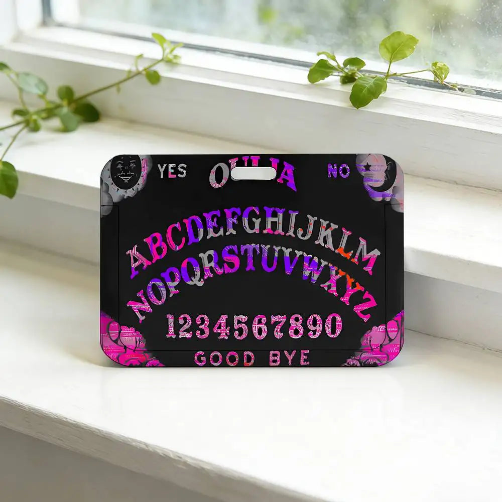 Fashion O-ouijas b-boards ID Card Holder Neck Strap Pendant Door Holder Lanyards Keychain Work Credential Case Gift