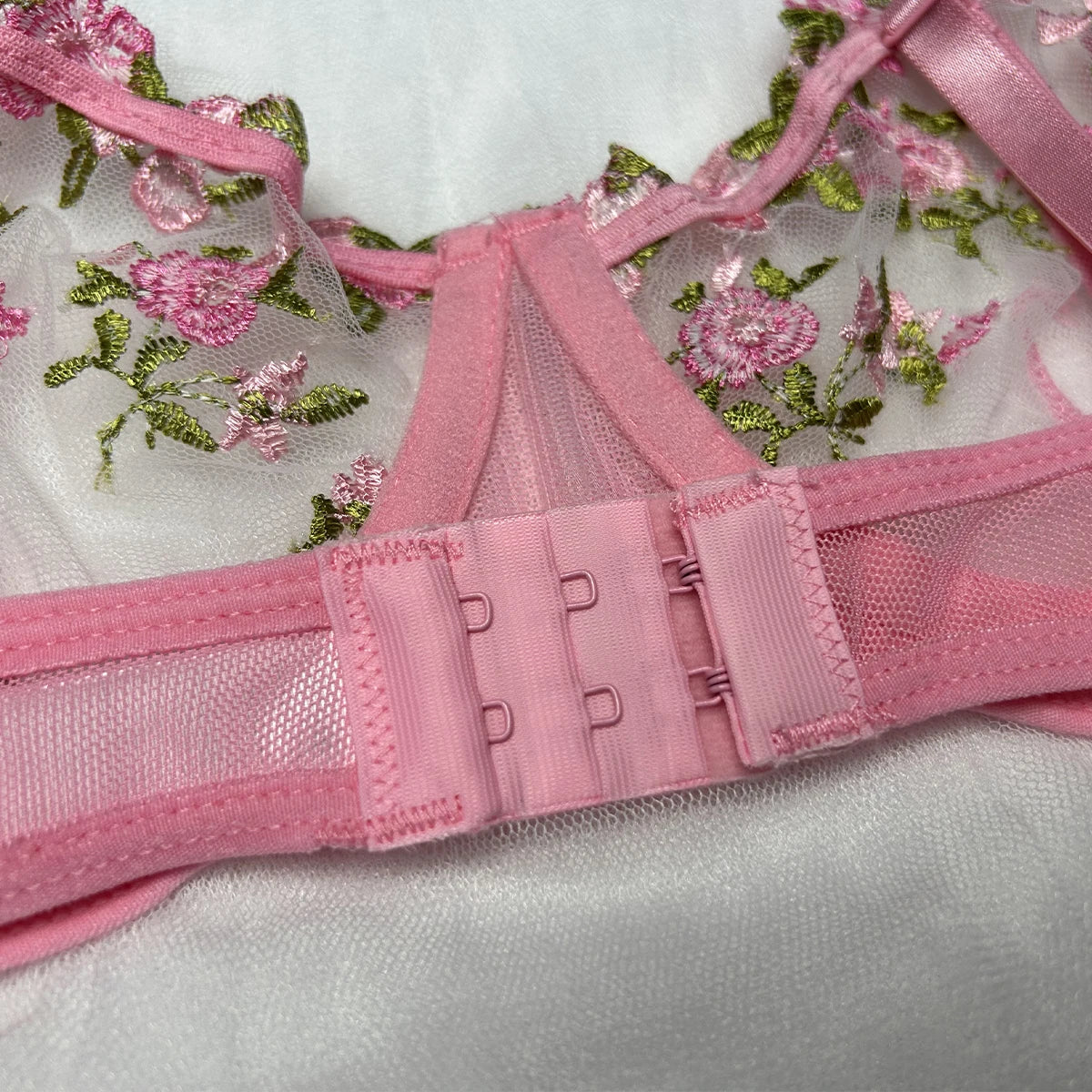 Fairy Embroidery Bra & Brief Set