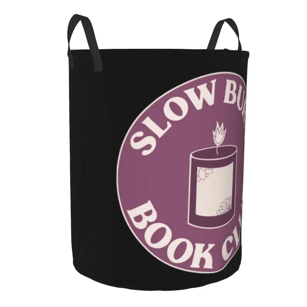 Burn Book Mean Girls Foldable Laundry Baskets Dirty Clothes Home Organizer Large Waterproof Hamper For Home Kids