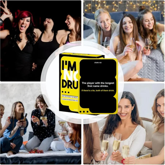 Adult Drinking Challenge Board Game, Party Truth or Dare Cards, Bar Ktv Team Building Interactive Prank Game, 21+, Leisure Entertainment Toys