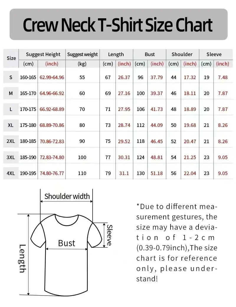 Summer Retro Letter Portrait Printed T-shirt for Men Y2k Fashion Harajuku Large Round Neck Short Sleeved Women Graphic T Shirts