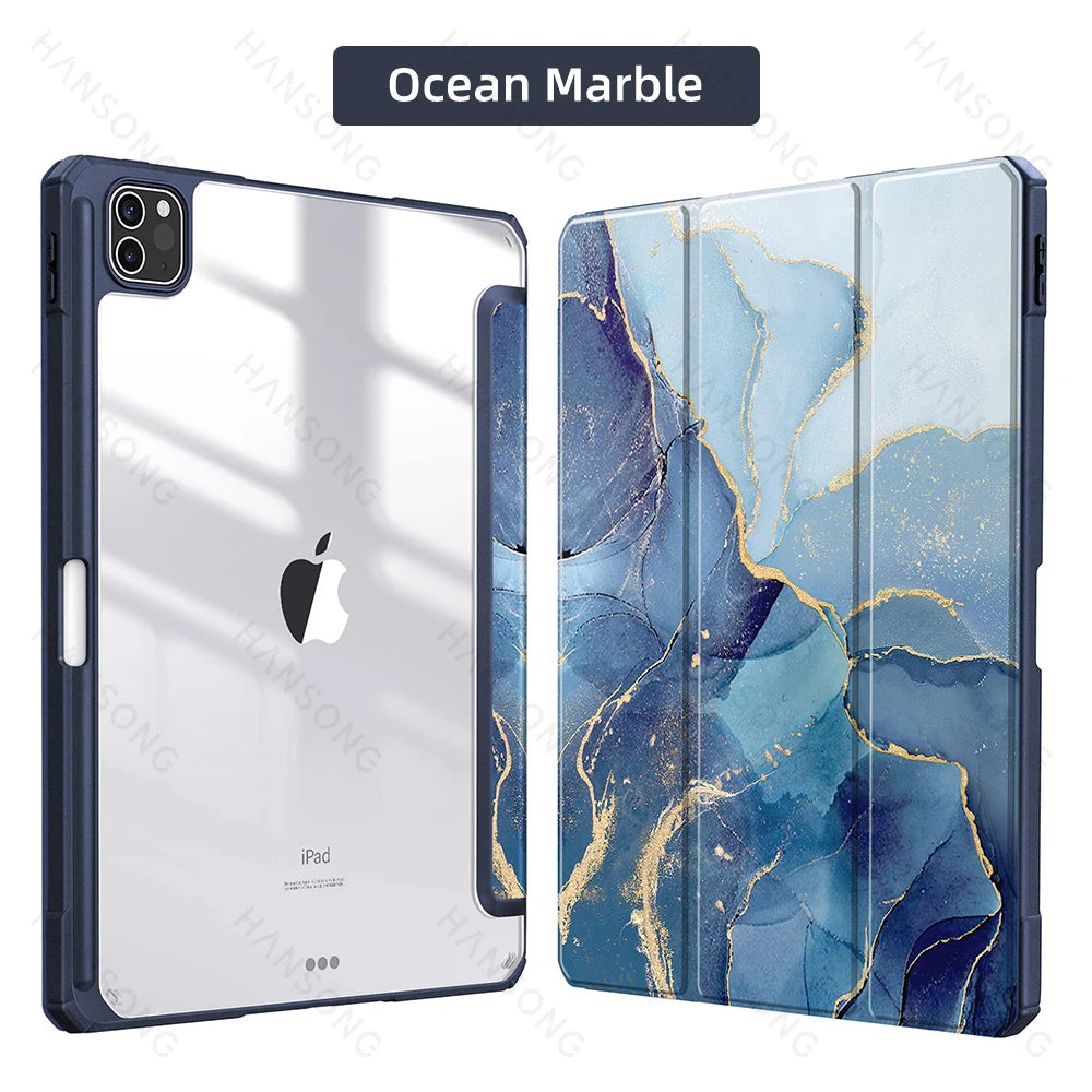 2025 Case For Air 11 13 M3 11th(A16)  iPad Air 4/5th 10.9 7/8/9 10.2in For 10th gen Pro Air 11 13 M2 M4 12.9 mini 6 7 Case