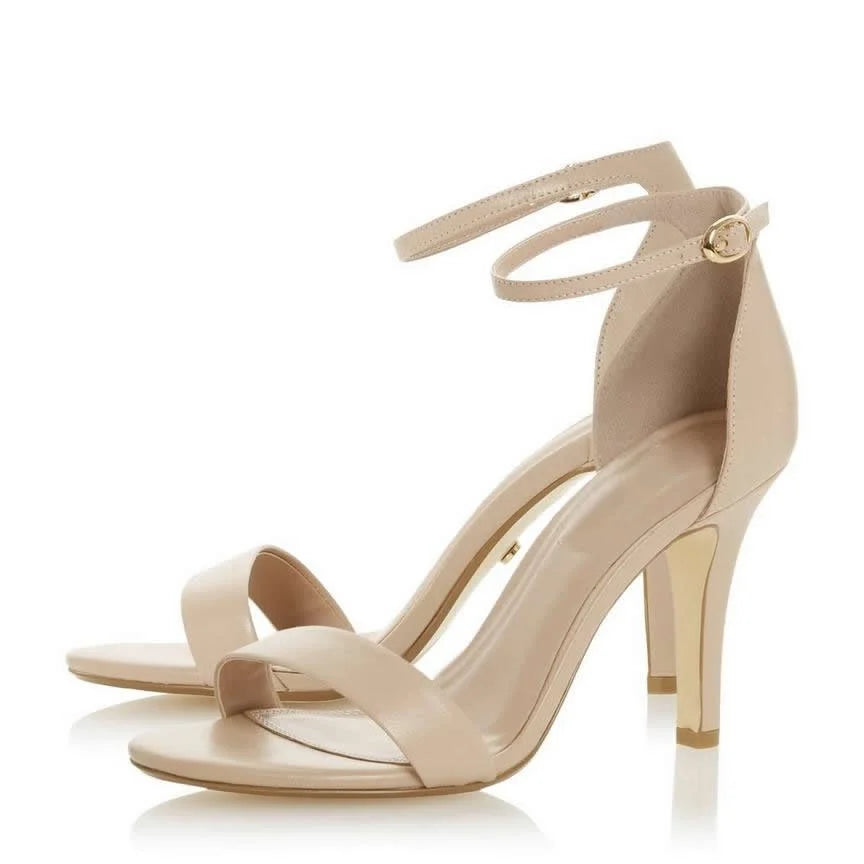 Open Toe Ankle Strap High Heel Sandals