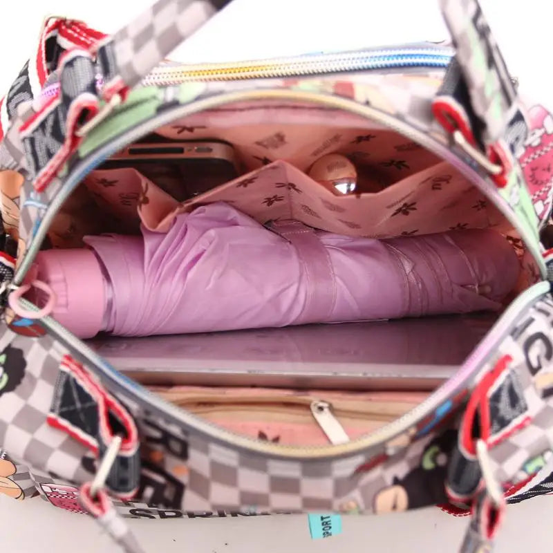 New Harajuku Doll Casual Women's Bag Cute Fashion Girls Crossbody Bag Handbag Shoulder Bag good-looking Mummy Handbags