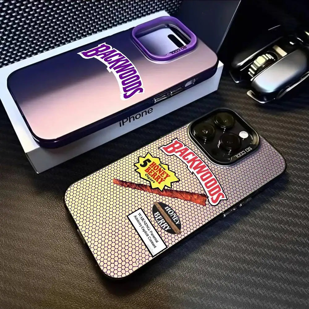 Backwoods Logo Matte Laser Phone Case