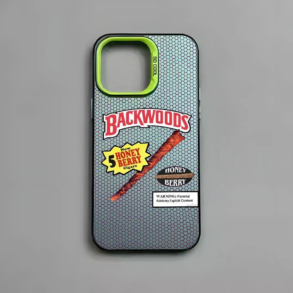Backwoods Logo Matte Laser Phone Case
