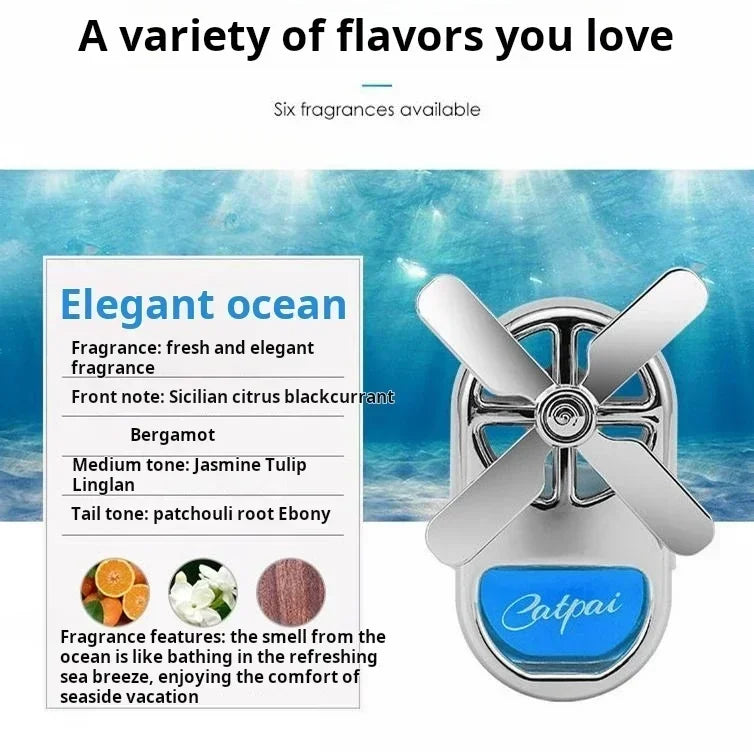 1 Pack Luxury Car Vent Fragrance Premium Air Freshener Long-Lasting Scent Car Interior Air Vent Creative Diffuser Car Perfume