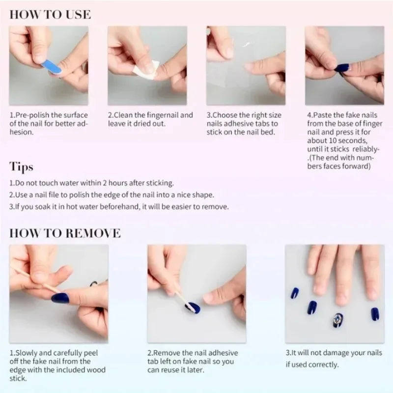 10pcs Sweet Bowknots Press on Nails Pink Leopard Print French Nail Tips with Glitter Diamond Decor Handmade Acrylic False Nail