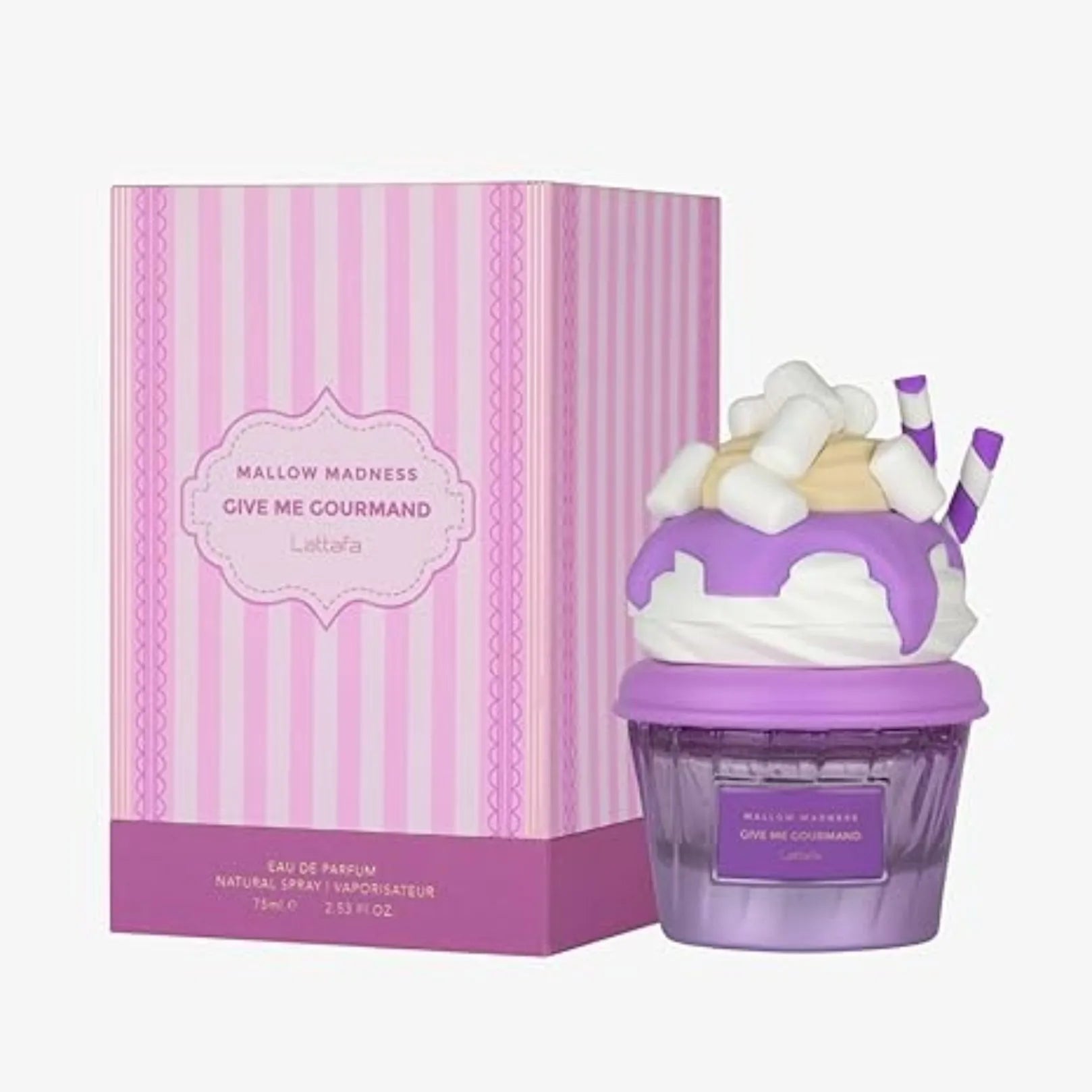 Lattafa Vanilla Freak Eau de Parfum, Give me Gourmand Collection, Unisex, Spray Form, 75ml, Vanilla Caramel Scent, Woody Notes