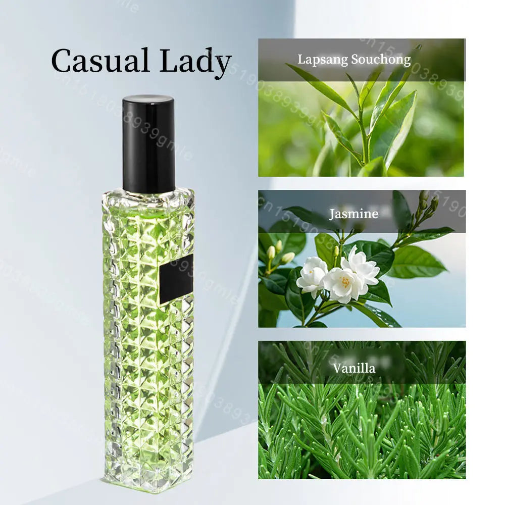 30Ml Women's Eau De Parfum Long-Lasting Fragrance Natural Floral Fruity Citrus Woody Oriental Water Fragrances Series Fresh