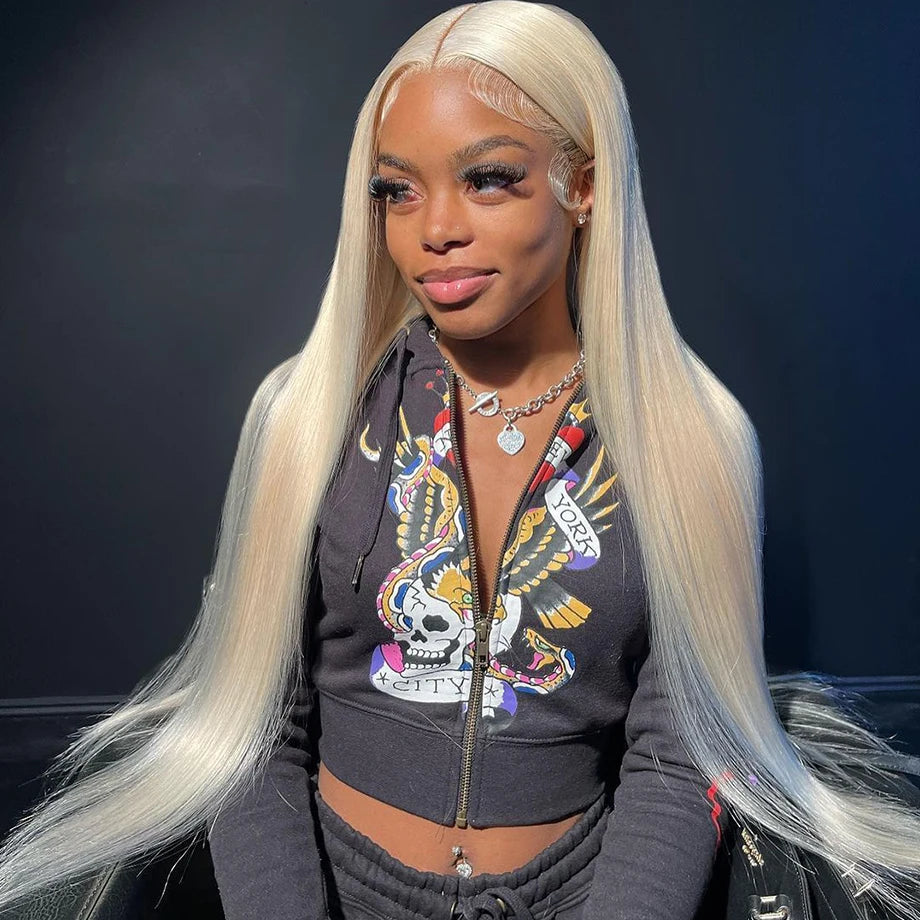 30 inch Straight 613 Lace Front Wigs 13x6 Hd Lace Wig Human Hair 13x4 Hd Lace Front Wig 613 Blonde Straight Human Hair Wigs