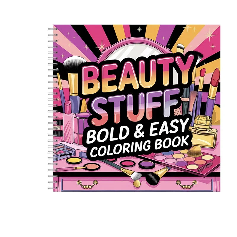 Coloring Book Abstract Patterns for Adult Colouring Book, Birthday Day Gift, Back to School Supplies, Adults Cute Drawing Book