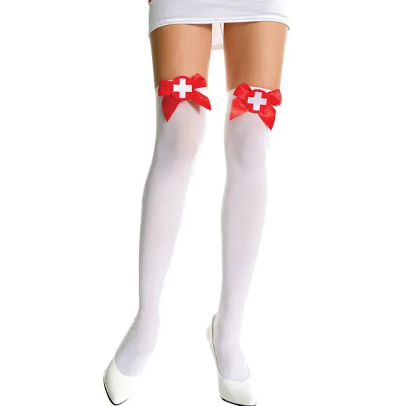 Lace Fantasy Nurse Costume Set