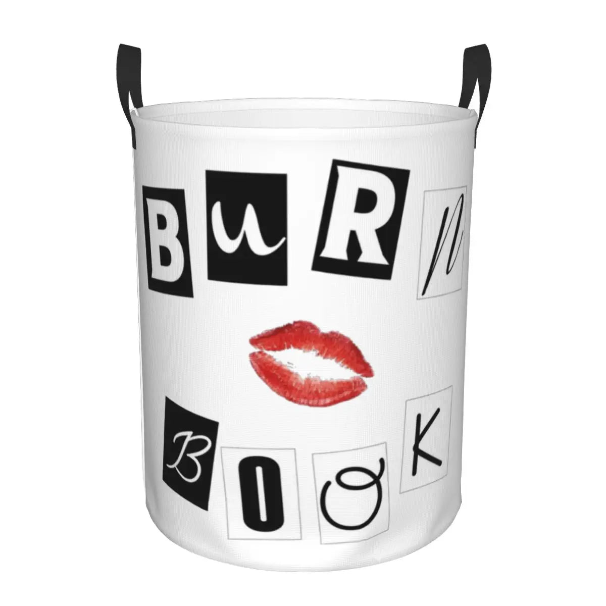 Burn Book Mean Girls Foldable Laundry Baskets Dirty Clothes Home Organizer Large Waterproof Hamper For Home Kids