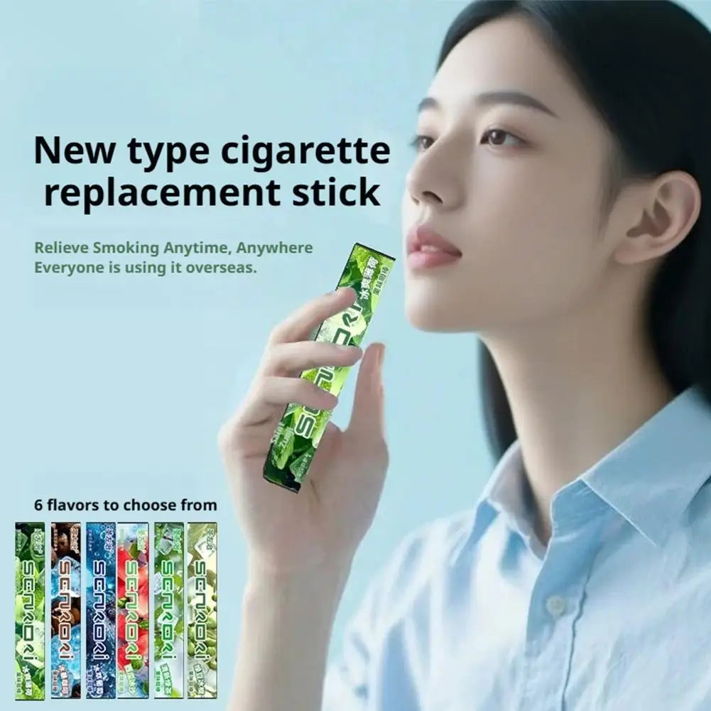 6-Type Herbal Fruit Flavored Smoking Stick New Type Cigarette Replacement Relieves Smoking Addiction help Quitting Smoking