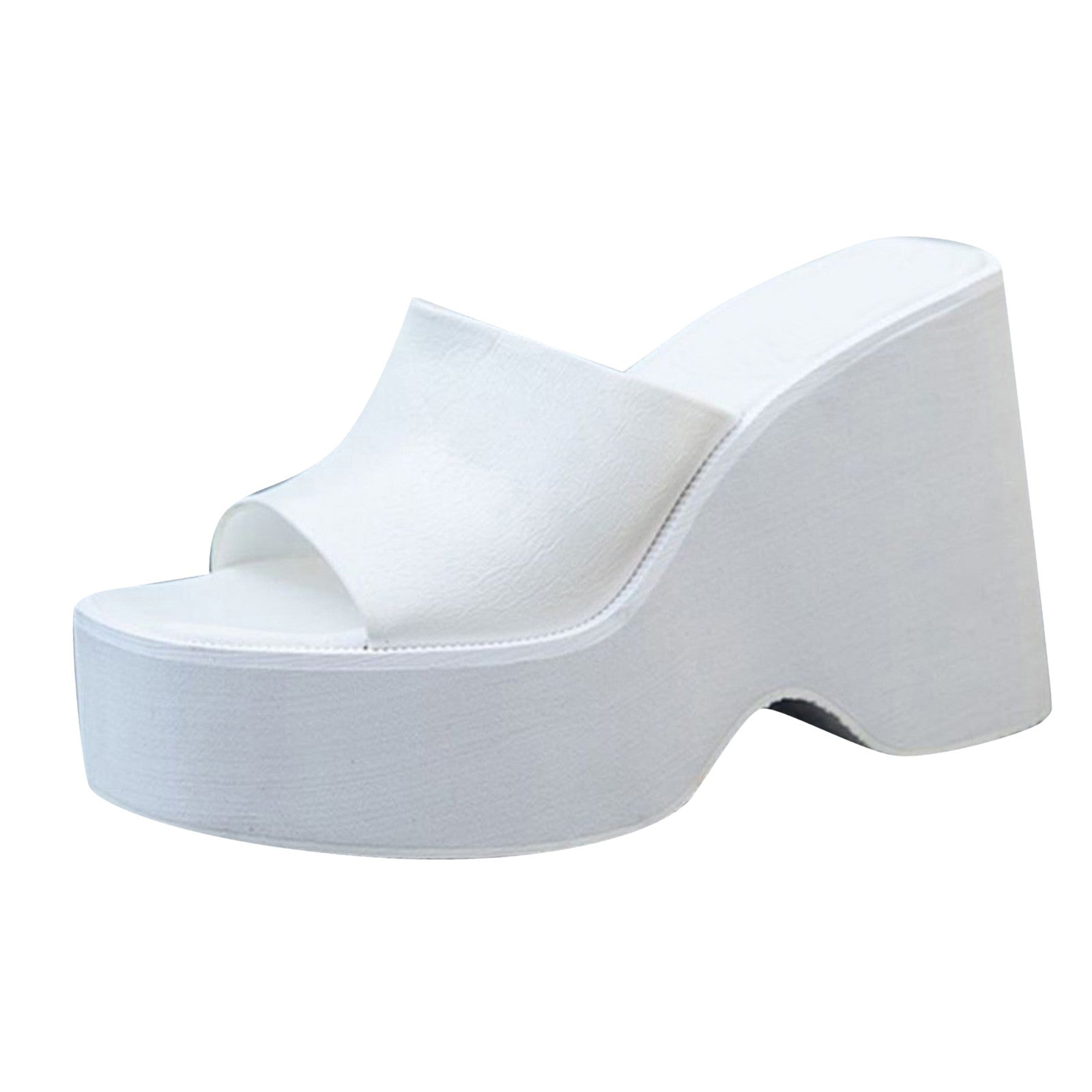 Summer Women Sandals Solid Large Size Platform Wedge Heel High Heel Open Toe Sexy Style Sandalias Mujer Elegant Summer Sandals