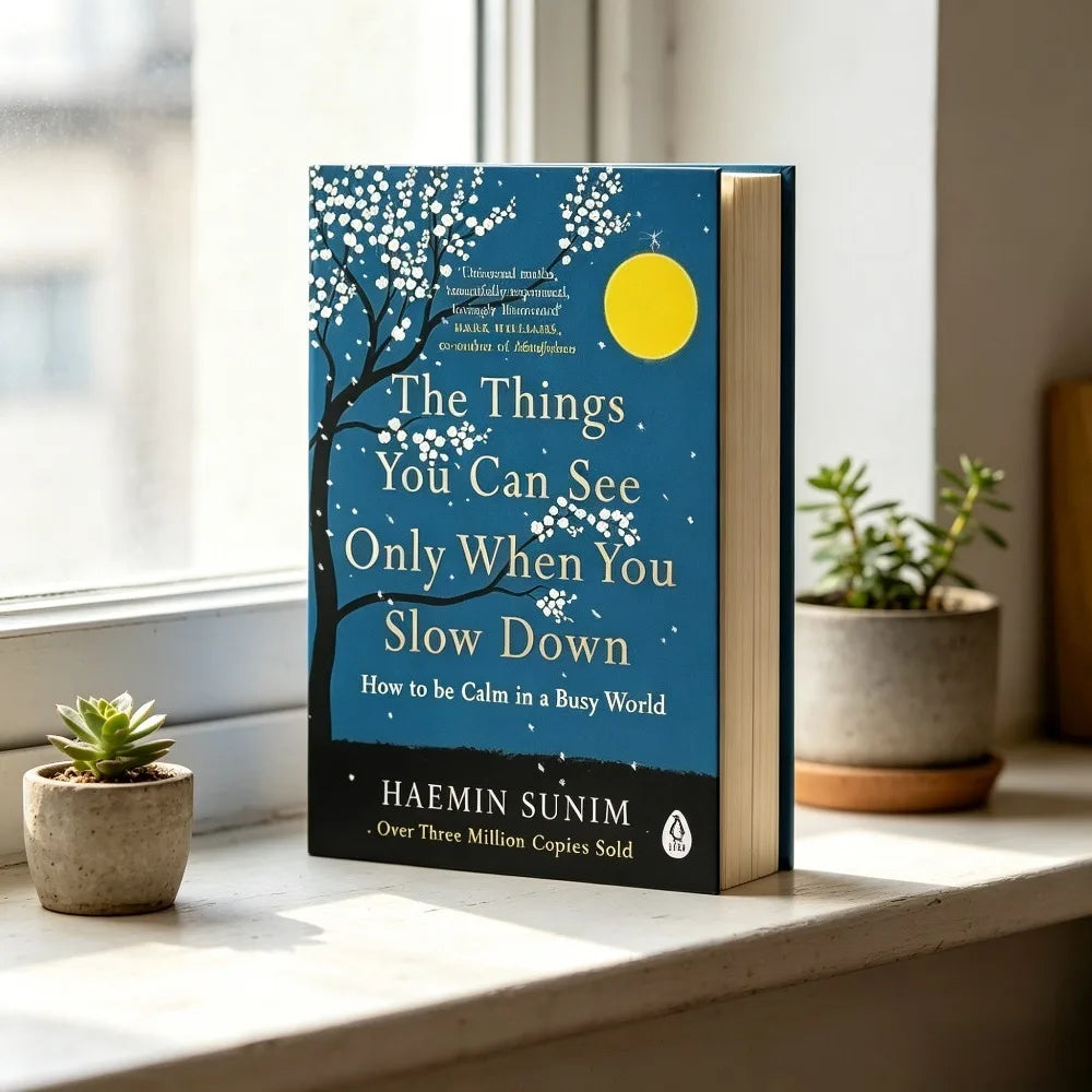 The Things You Can See Only When You Slow Down English Paperback Haemin Sunim Mindfulness Calm Self Help Book