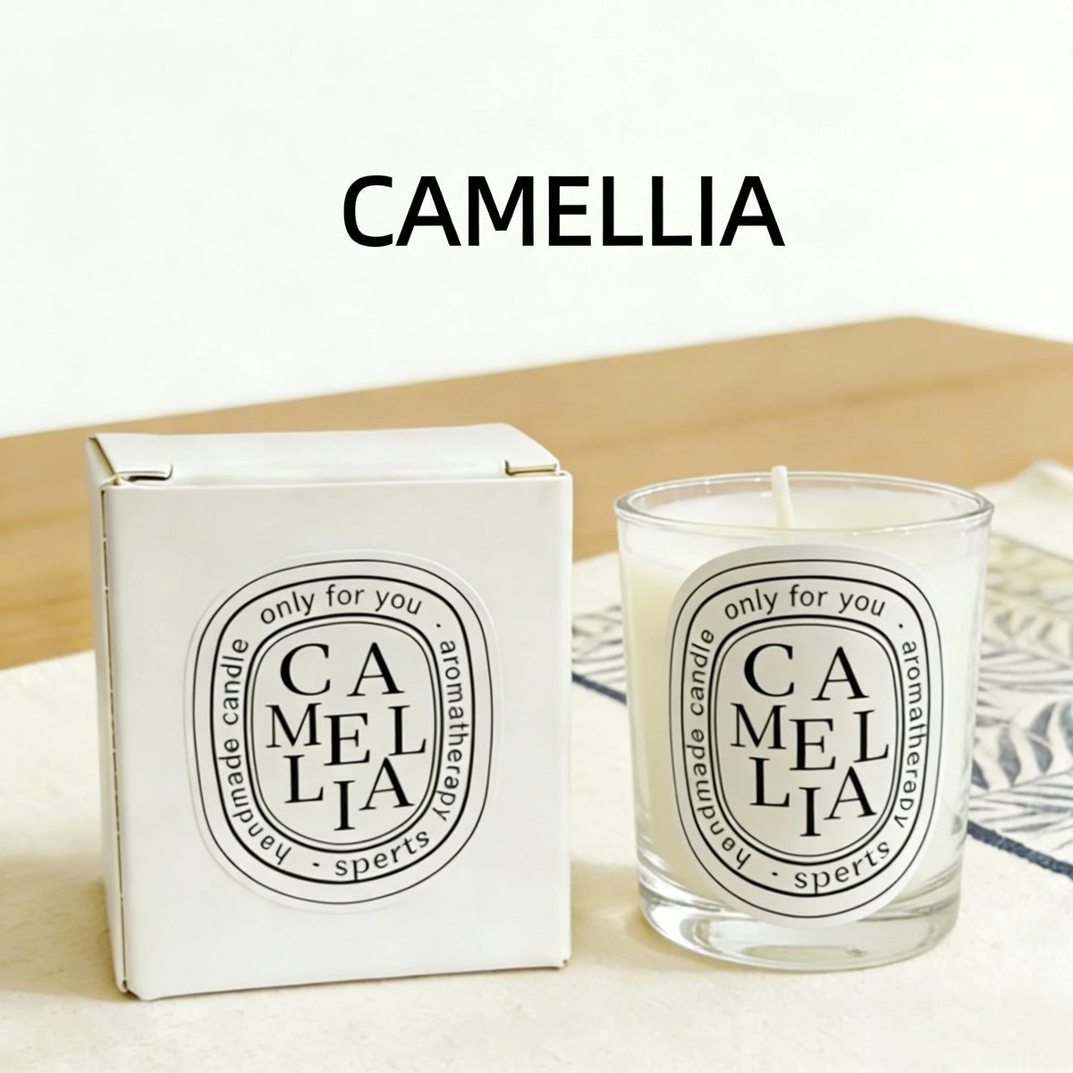 New Fragrance Scented Candle Romantic Gift Transparent Jar Aromatic Candles Light for Wedding Guest