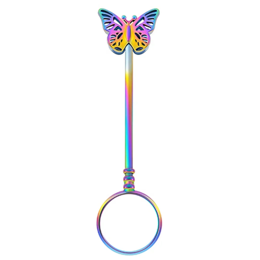 Butterfly Cigarette Holder Ring Rack Finger Clip Smoking Cigarette Clip Rack Hand Ring Cigarette Ring Holder Rack Clip