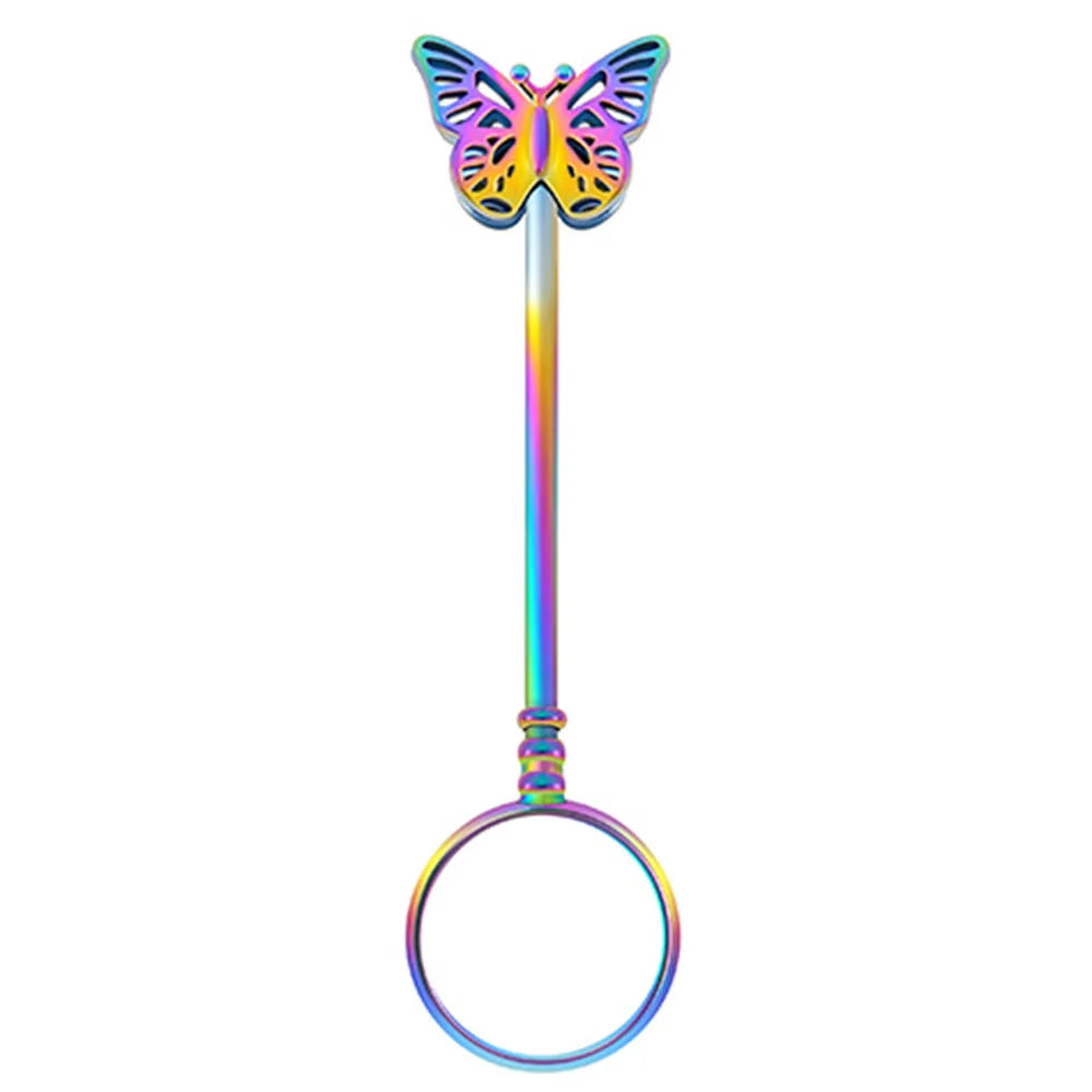 Butterfly Cigarette Holder Ring Rack Finger Clip Smoking Cigarette Clip Rack Hand Ring Cigarette Ring Holder Rack Clip