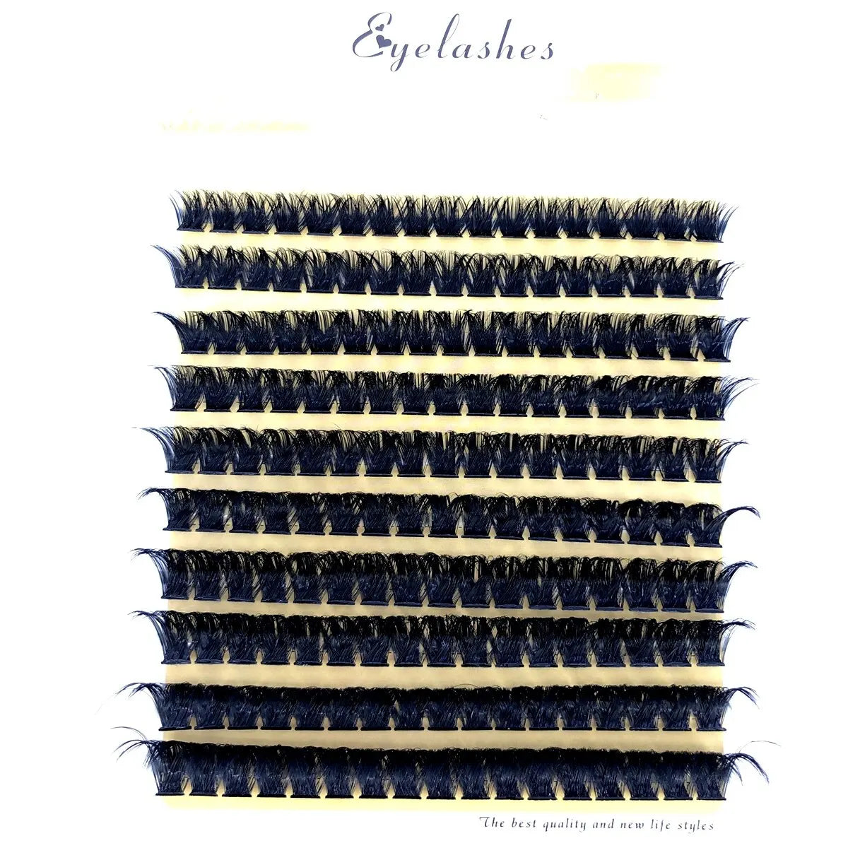 200 Clusters 10D 20D 30D 40D 60D 80D Mixed Tray Individual Lashes 3D Russia Premade Volume Lashes Soft Natural Lashes Mink Lash