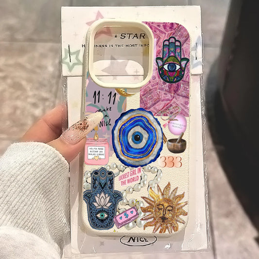 Hamsa & Evil Eye Collage Phone Case