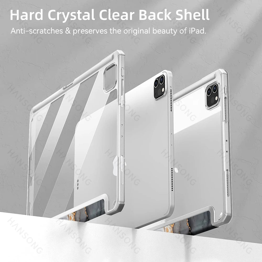 2025 Case For Air 11 13 M3 11th(A16)  iPad Air 4/5th 10.9 7/8/9 10.2in For 10th gen Pro Air 11 13 M2 M4 12.9 mini 6 7 Case