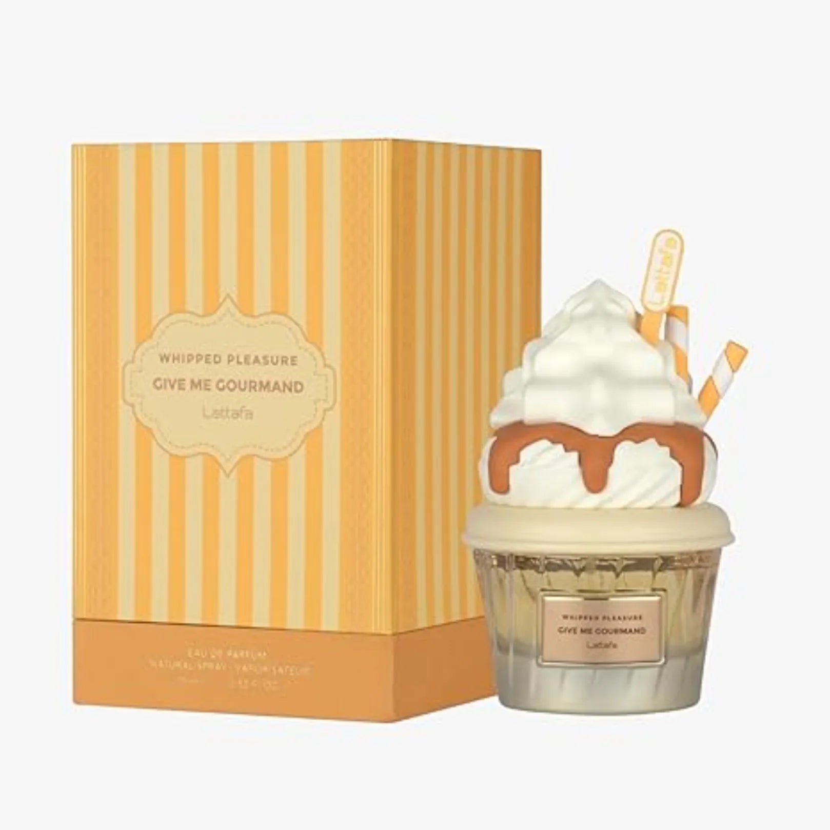 Lattafa Vanilla Freak Eau de Parfum, Give me Gourmand Collection, Unisex, Spray Form, 75ml, Vanilla Caramel Scent, Woody Notes