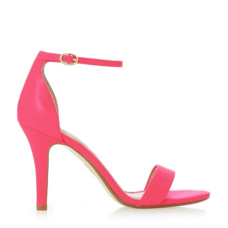 Open Toe Ankle Strap High Heel Sandals