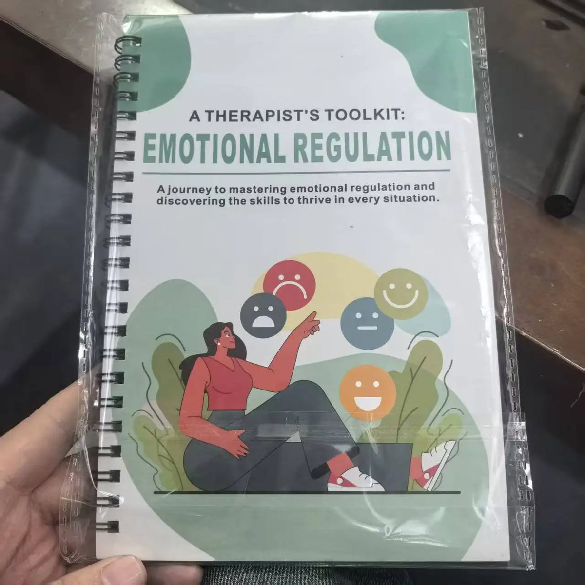 Emotional Regulation Workbook – CBT & Self-Care Journal