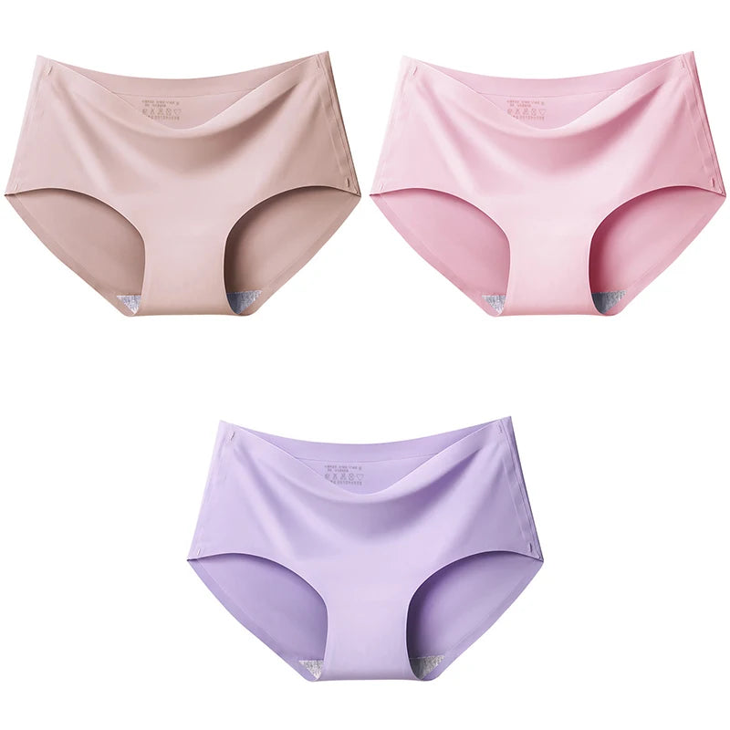 Ice Silk Briefs Set (3-Pack)