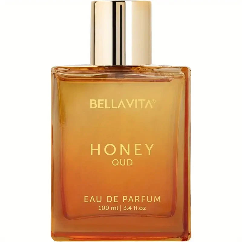 Honey Oud Eau De Parfum Long Lasting Unisex Honey Oud Eau De Parfum 3.4 Oz Floral Spicy with Patchouli Vanilla Cologne Christmas